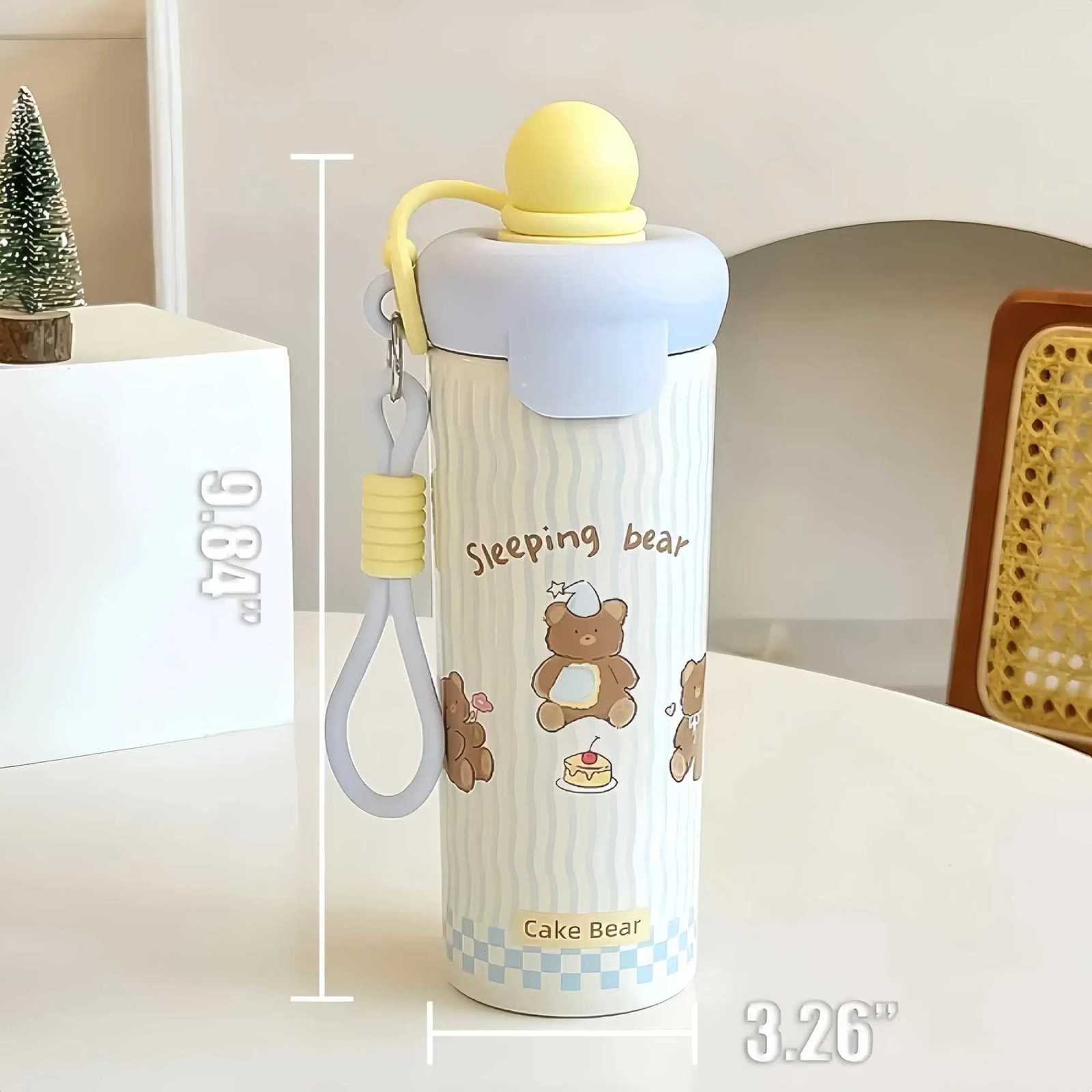 20 oz Cute Straw Cup - Adorable Animal Prints Sweet Candy Colors Leak - Proof Portable Ideal for Daily Outdoor H251215