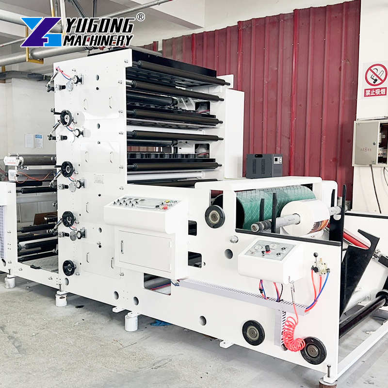 Advanced Flexo Printing Machine | High-Quality Label Production on Paper/Plastic