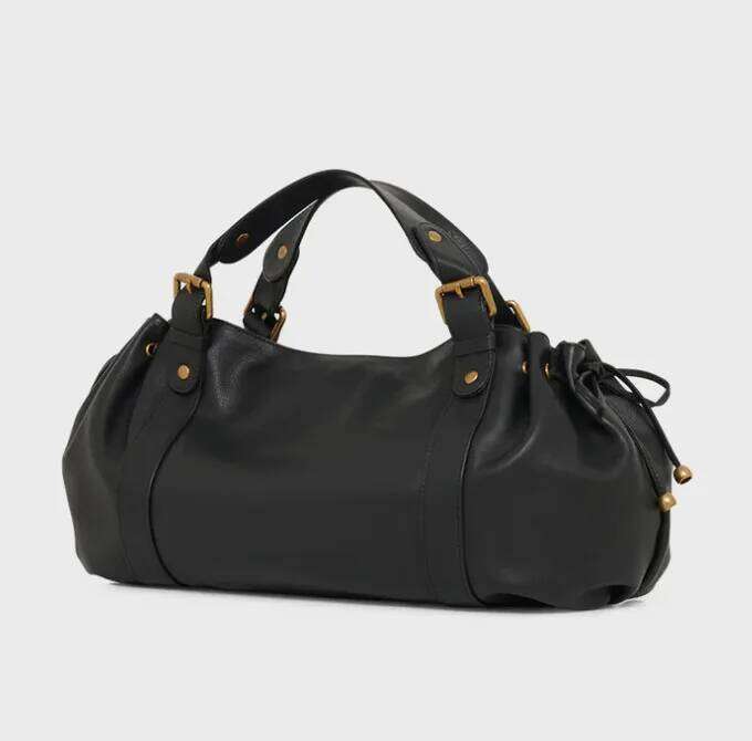 Ladies' 24H Handbag Both Timeless And Casual, Black Fashionable Tote Bag