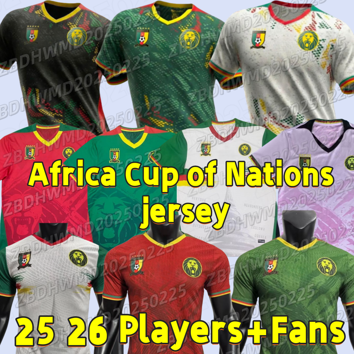 25 26 Cameroon national ABOUBAKAR Soccer Jerseys MBEUMON KOUDOU NTCHAM NGADEU 2025 2026 home green away red 3rd white Fans Player Version Football Shirts