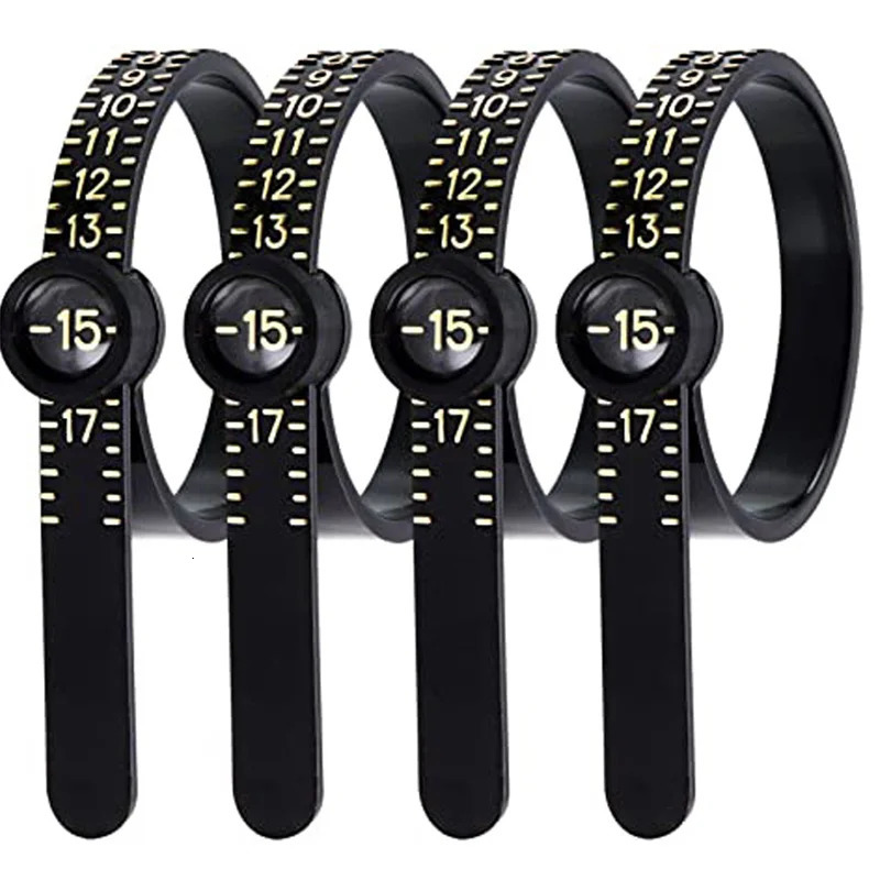 Professional Ring Size Measurement Tool Magnifying Glass Ring Measuring Tape Ring Sizers Fashion Jewelry Measuring Tools 251213