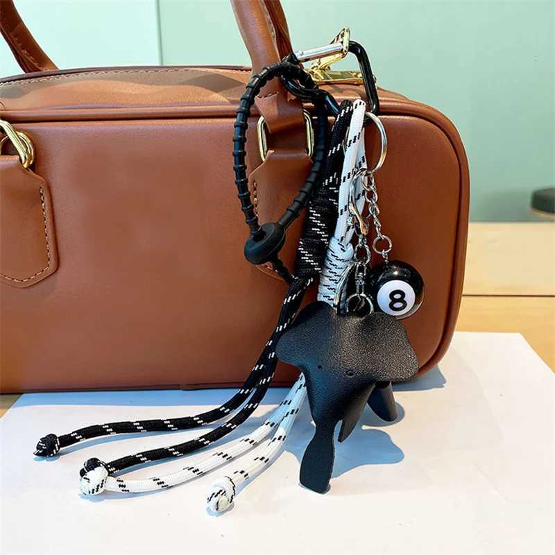 Braided Rope Bag Pendant For Women High-Grade Keychain Pendant Elephant Pendant Suitable Bag Accessories M251215