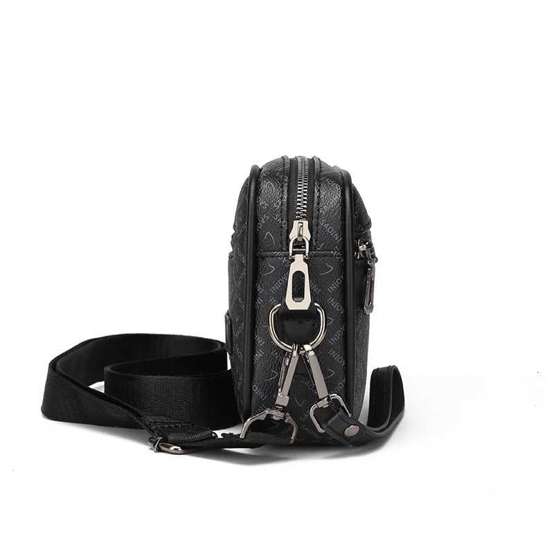 Business Mens Bag High Quality Soft PU Leather Mans Handbag Shoulder Bag Multi-Functional Men Clutch Bag With Waist Strap SacT251215