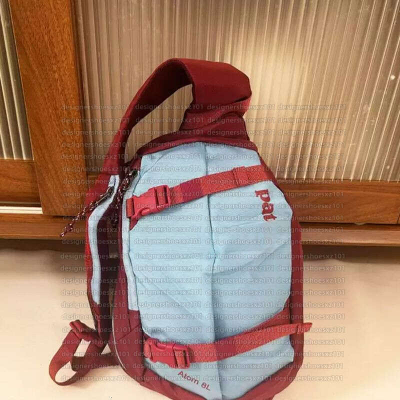 Patagoniafleece Designer Bag Patagoniabag Sac De Luxe Shoulder Bag 8L Outdoor Nylon Oxford Cloth Black Waterproof Crossbody Travel Chest Color Block Cycling Bag