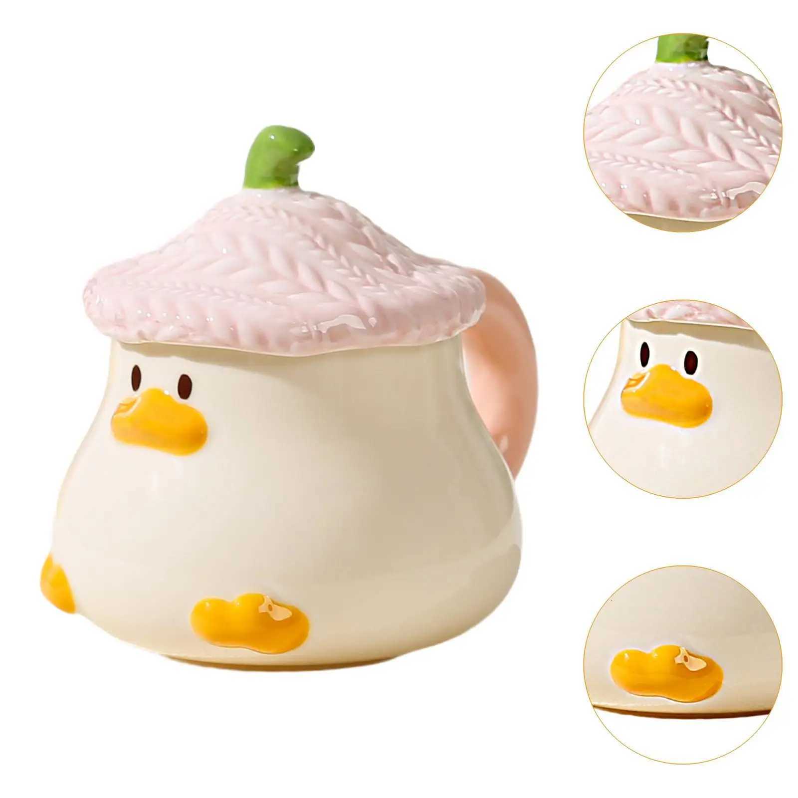 Ceramic Coffee g Large Capacity Cartoon Funny Able Breakfast Cup Tea Cup Oatmeal g for Tea Latte Coffee Birthday Gift H251215