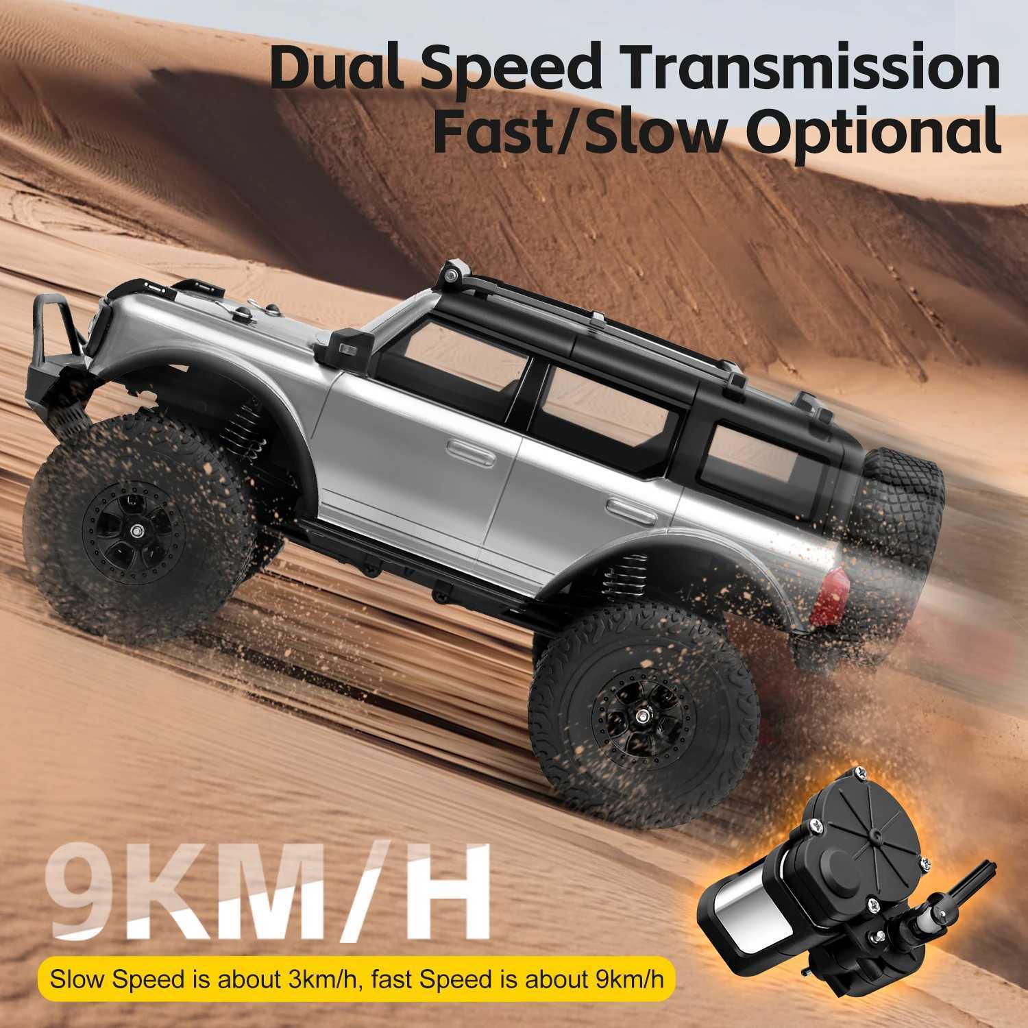 WLtoys 184023 1/18 Remote Control RC Electric 4WD Off-Road Climbing Vehicle Simulation Mini Toy for Boys GiftT251215