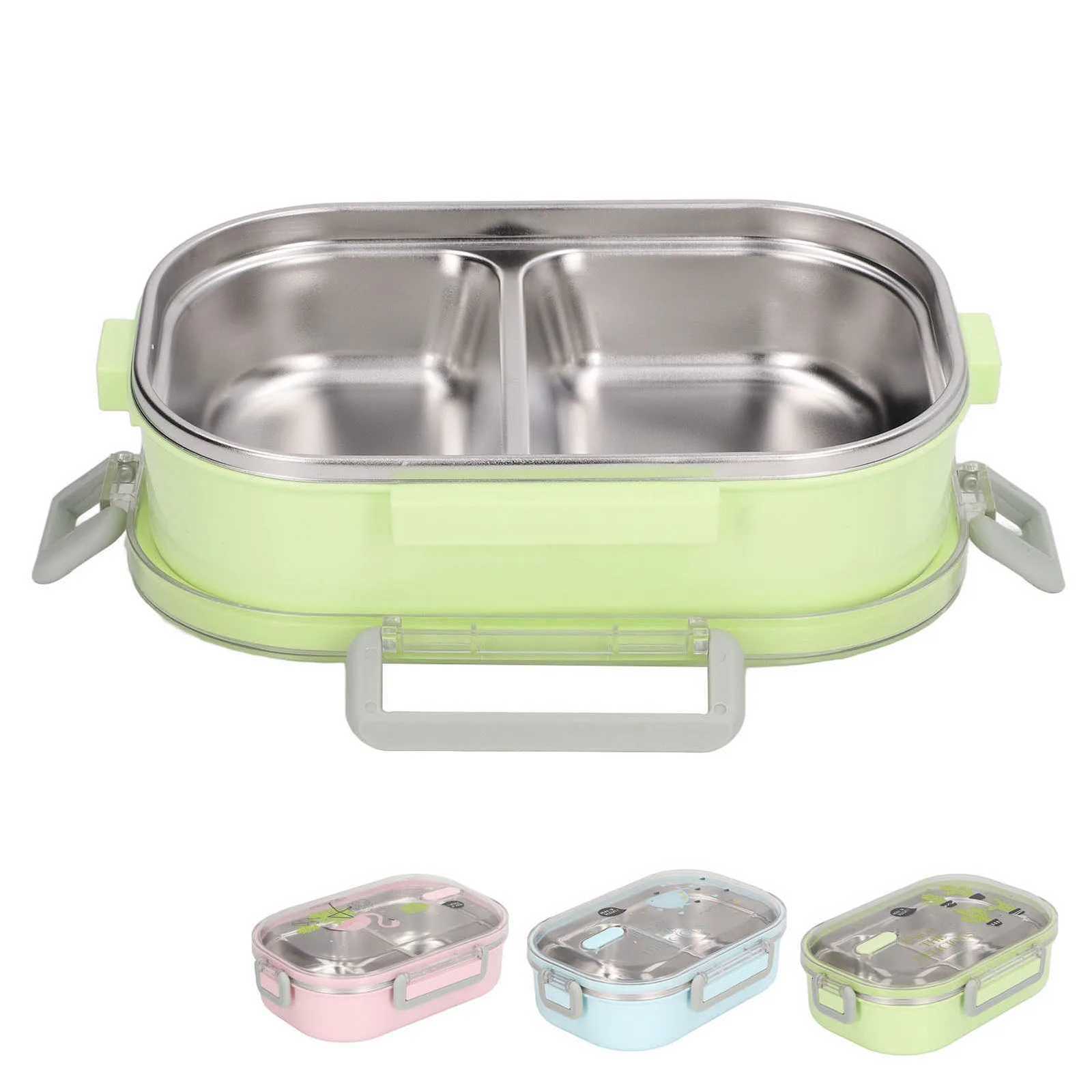 Thermal Insation Lunch Box Stainless Steel Lunch Box Cpartment Liner Japanese Style Leak Proof Container for School Student H251213