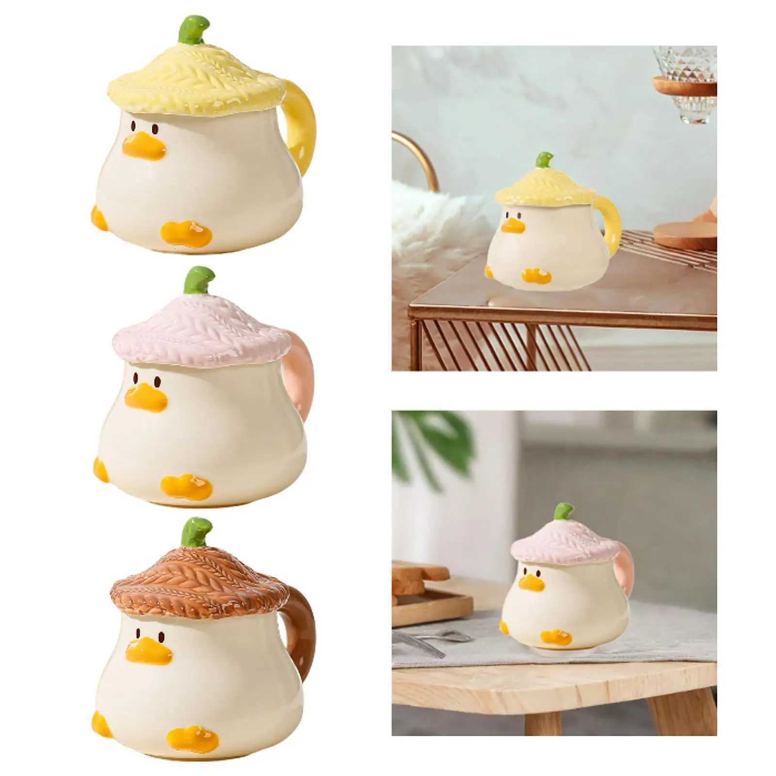 Ceramic Coffee g Breakfast Cup Large Capacity Creative Wen Cute Household H251215