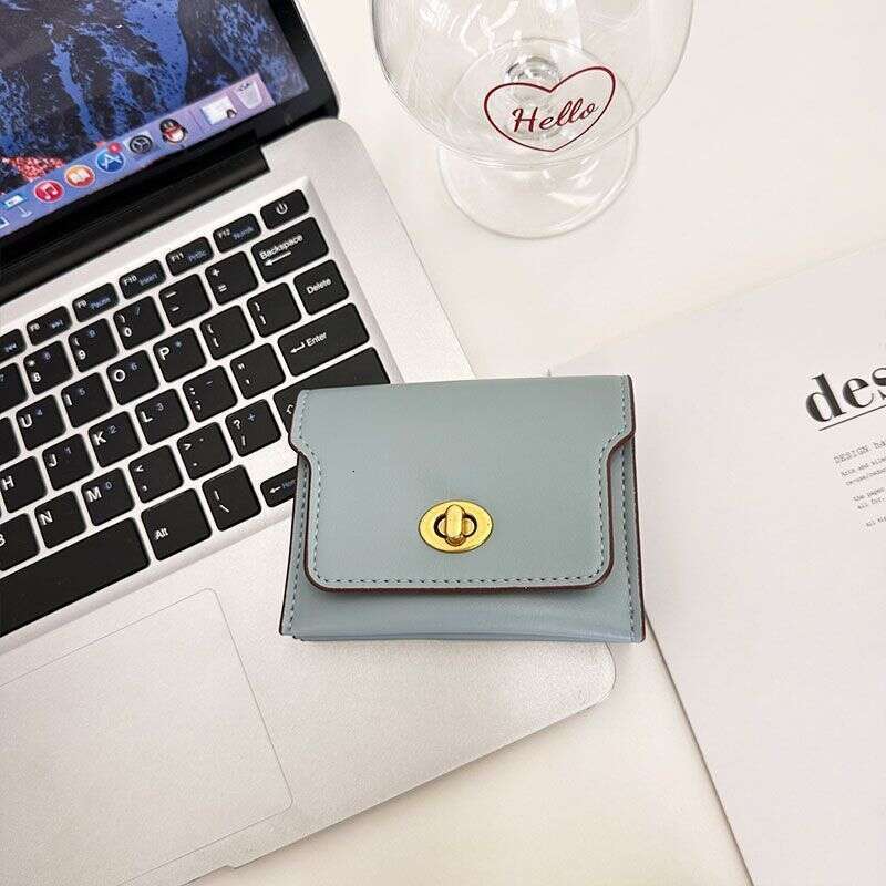 New Dopamine Style Womens Wallet Short Fashion Multi-color Multi-card Slot Card Holder with Zipper H250806