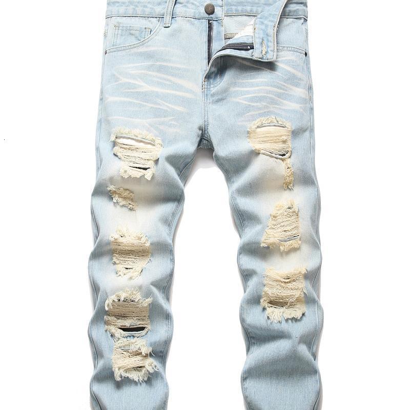 Black Y2K Jeans Mid Rise Straight Leg Man Pants with Silver Star Distressed Ripped Denim Clothing Hip Hop Male Streetwear250828