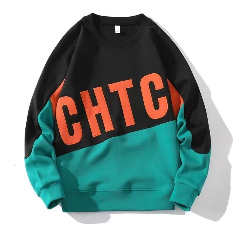 Teen & Student Fleece-Lined Hoodie for Boys - Korean-Style Trendy & Stylish Lightweight Top for Junior & Senior High Schoolers, Winter Wear