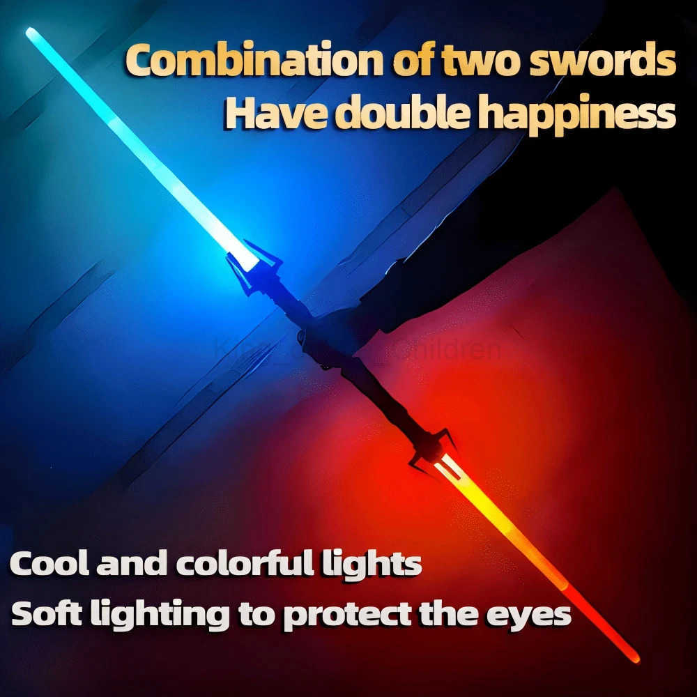 Disney Holiday props sword Toy Scalable Star Light Sword Luminous Fluorescent Rod Laser Rod Childrens Sword Toy War Gift Outdoor Toys H251215