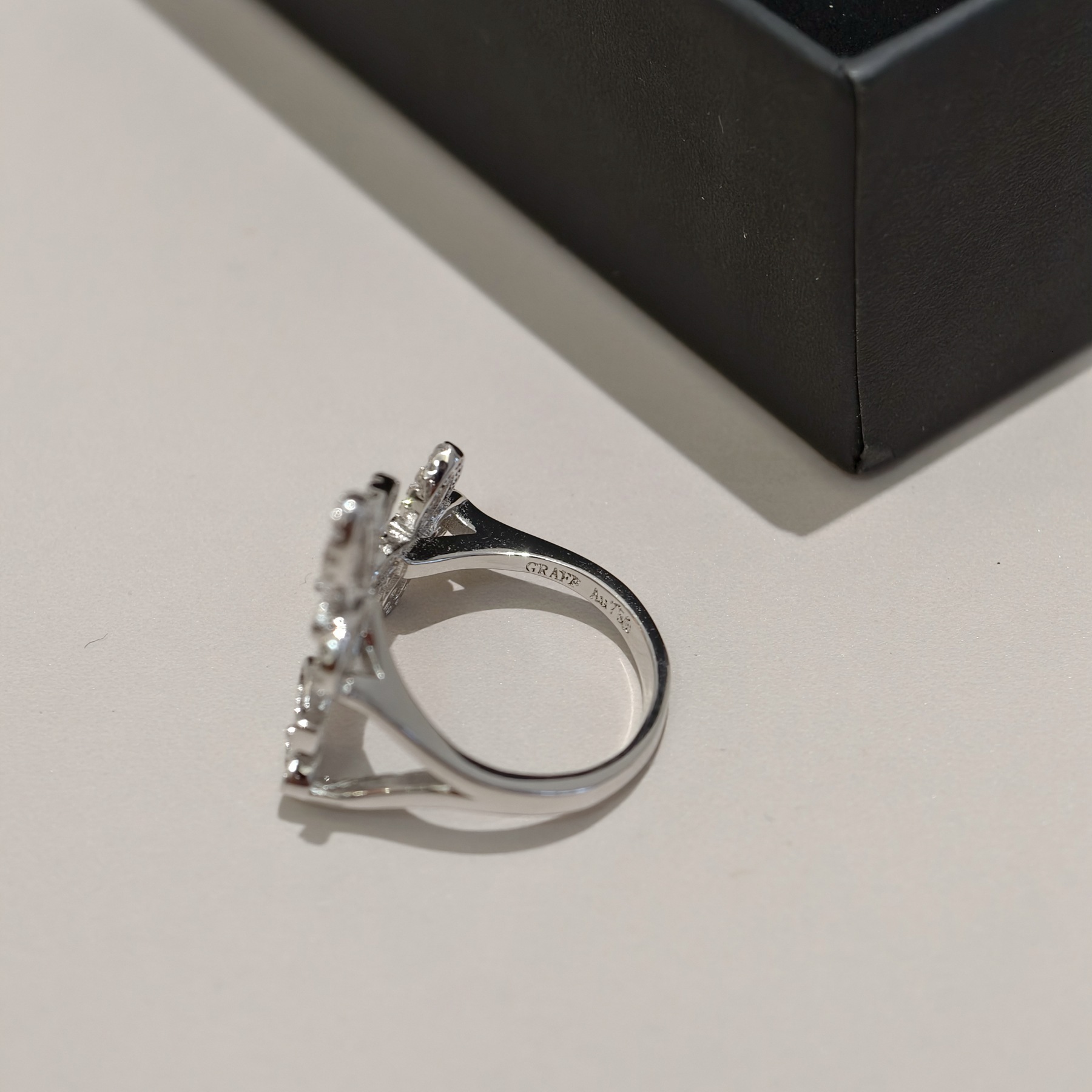 Designer Ring Trio Phantom Butterfly Open Female Finger Mozambique Luxury Jewelry Niche Design Exquisite Fashion Versatile