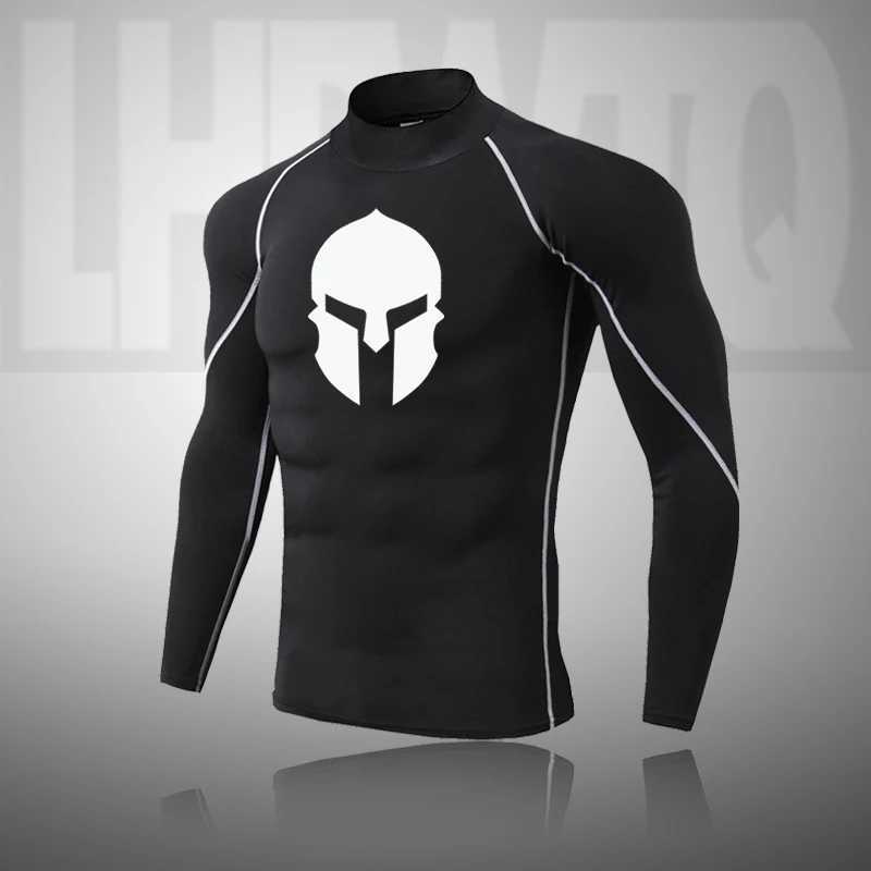 Winter Warm Thermal Shirt For Men Sparta T Shirt Underwear Tops Autumn Winter Man Long Sleeve SweatshirtS-3XL Plus Size Tshirt G251215