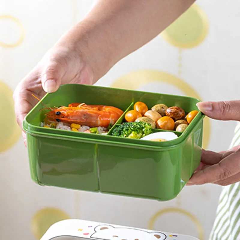 BPA Lunch Box - 1200ml Leakproof Food Container for School/Off Microwavable Plastic Bento Box H251213