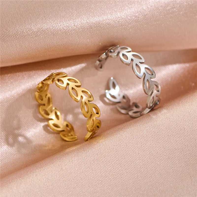 Minimalist Jewelry Geometric Finger Ring Stainless Steel Heart Round Knuckle Rings for Women Girls Party bagues pour femme M251215