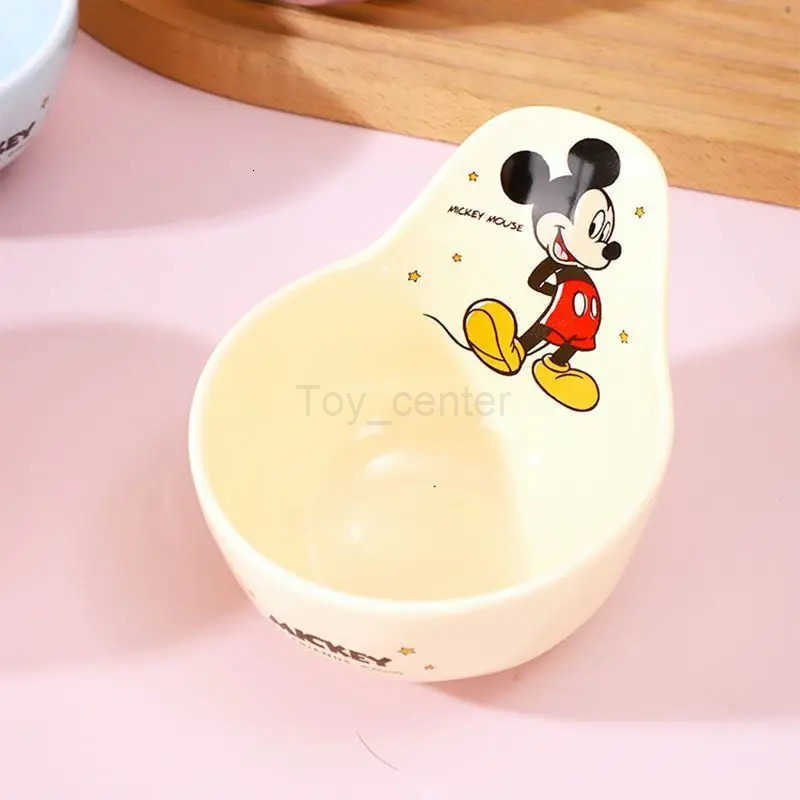 Disney Mickey Mouse Kids Dinnerware Heat-Resistant Durable Ceramic Cartoon Character Design Food Safe Underglaze Color H251215