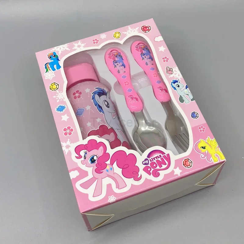 Disney Cars Lightning McQueen Tableware Set Cartoon Spiderman Cars Fork Spoon Water Cup 3-piece Suit Childrens with Gift H251215