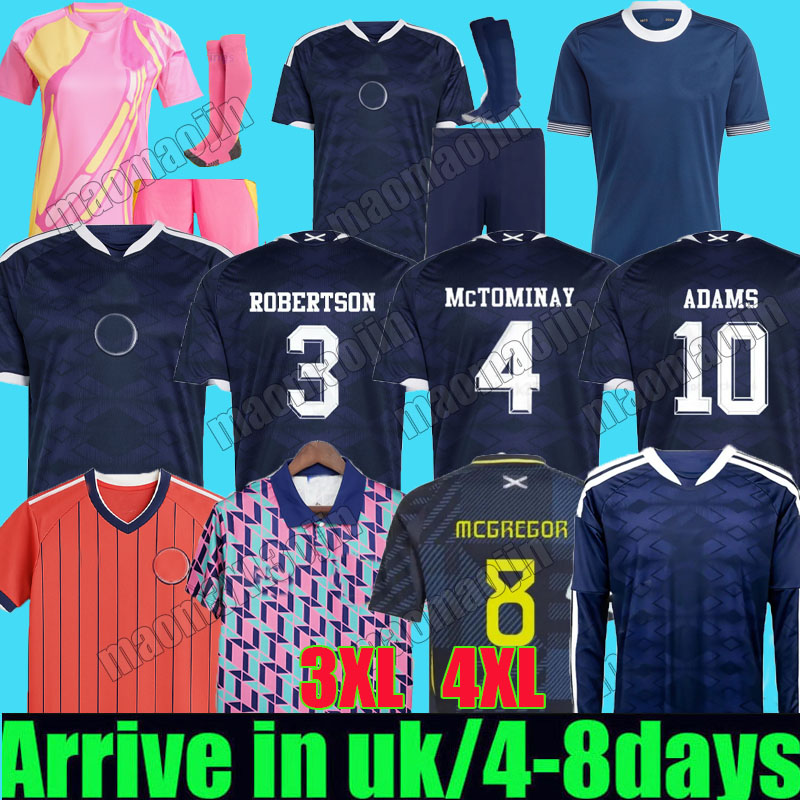 2026 scotland football shirt Soccer Jerseys 26 27 ROBERTSON McTominay McGREGOR SHANKLAND MCGREGOR Home maillot de Foot men kids kits unifrom pink WOMEN 150TH
