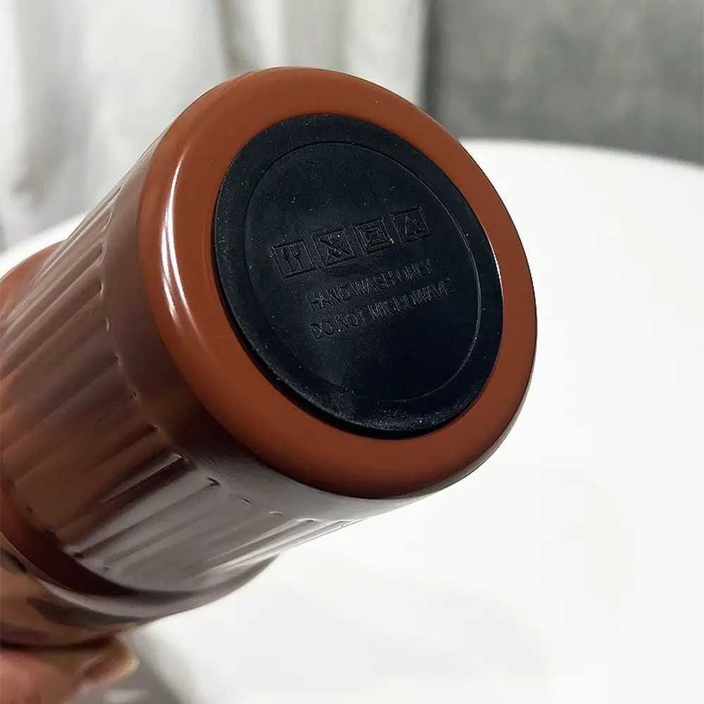 Creative Thermal Water Bottle Portable 750ML Outdoor Insulated Mug Straw Design Leak-proof Coffee Tumbler with Handle H251215