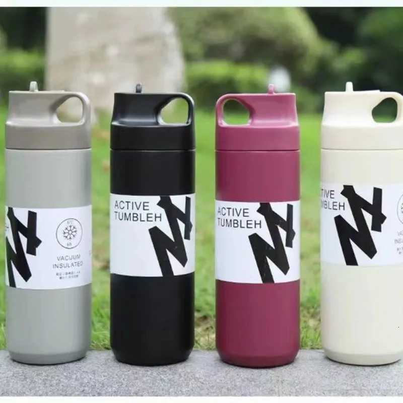 550ML Stainless Steel Thermos Bottle Car Insulated Flask Water Bottle Outdoor Sports Travel Thermal Water Bottle Vacuum Flasks H251215