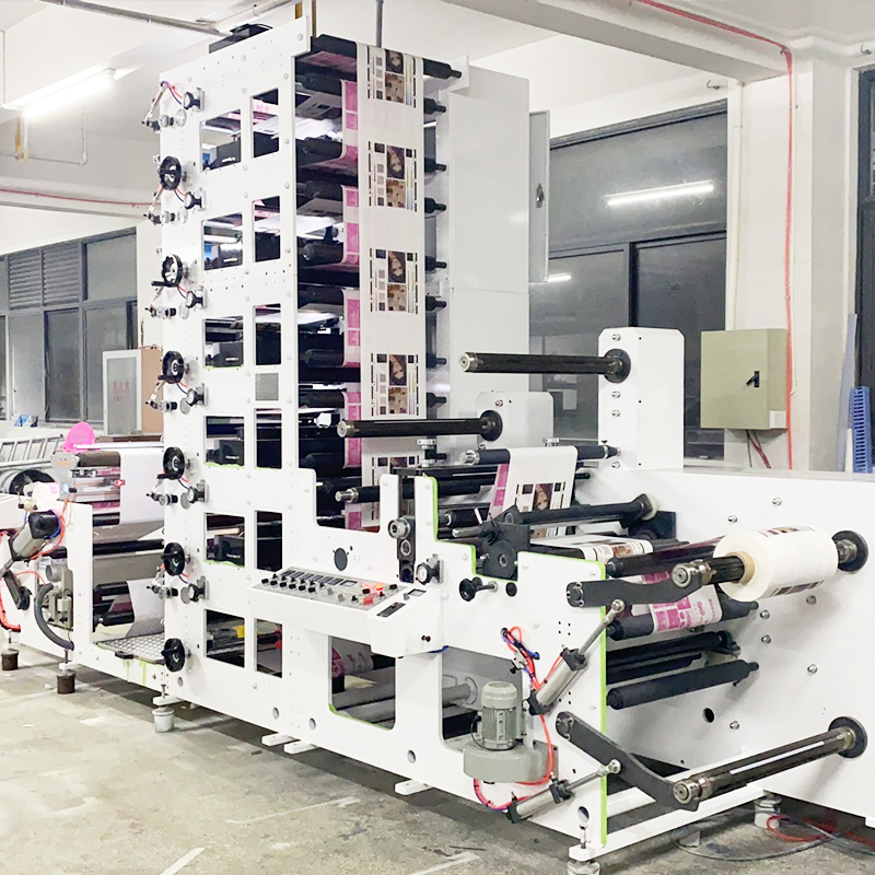High Quality 4-Color Cup Flexo Machine | 850mm Wide, Automatic & Competitively Priced from China