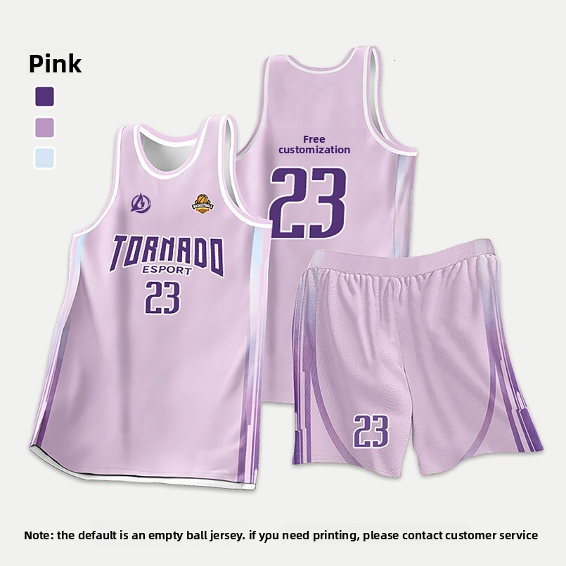 Cross-border Basketball Jersey Set for Boys, Children's Sports Competition Quick-dry Breathable American Style Jersey, College Student Printed Tr