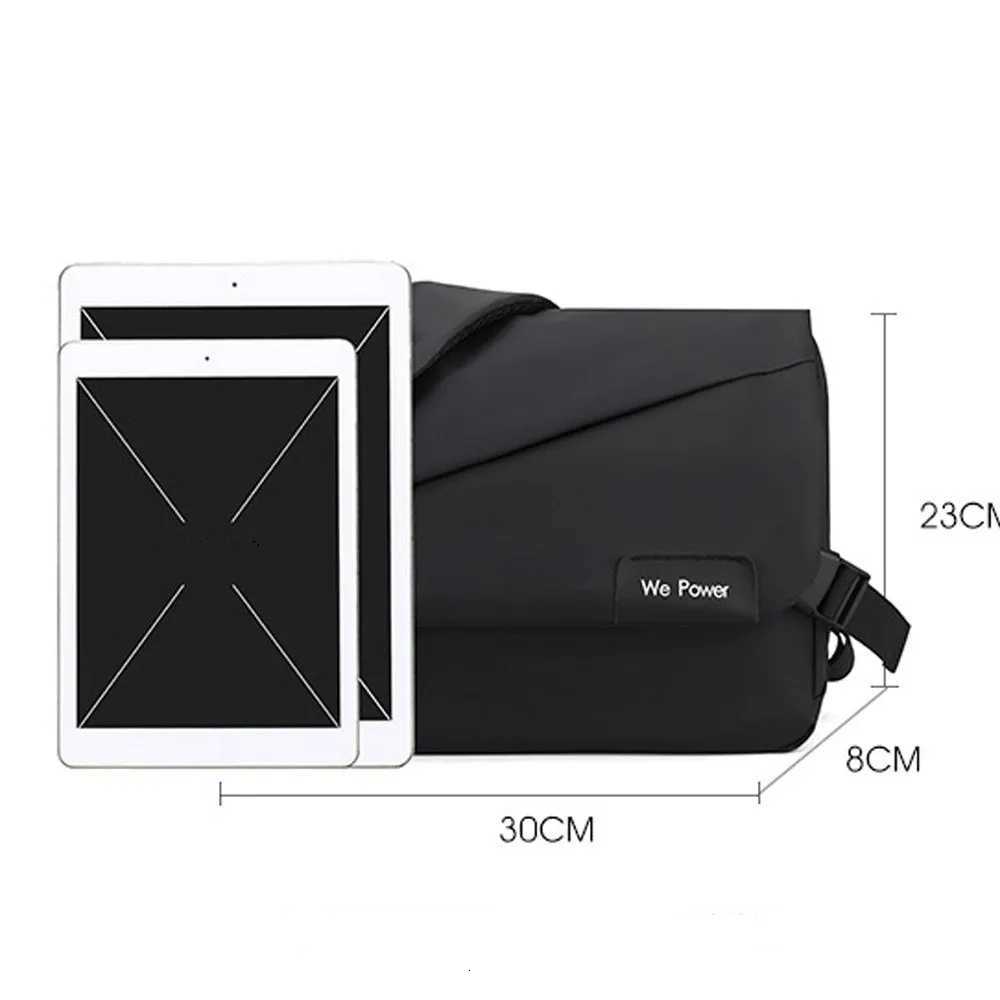 New Casual Crossbody Bag Multifunctional Large Capacity Messenger Bag Portable Shoulder Bag MenT251215