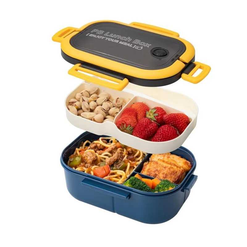 Portable Lunch Box For Kids/Adt double-layer Microwae Bento Lunch box Children School Outdoor Camping Picnic Food Container H251213