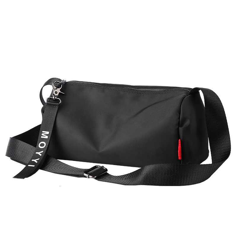 Mens Trendy Messenger Shoulder Bag Student Sports Waterproof Crossbody Sling Bags Leisure Design for Outdoor Solid LightweightT251215