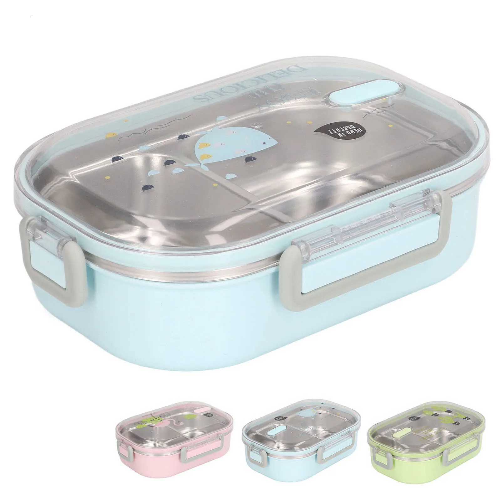 Thermal Insation Lunch Box Stainless Steel Lunch Box Cpartment Liner Japanese Style Leak Proof Container for School Student H251213