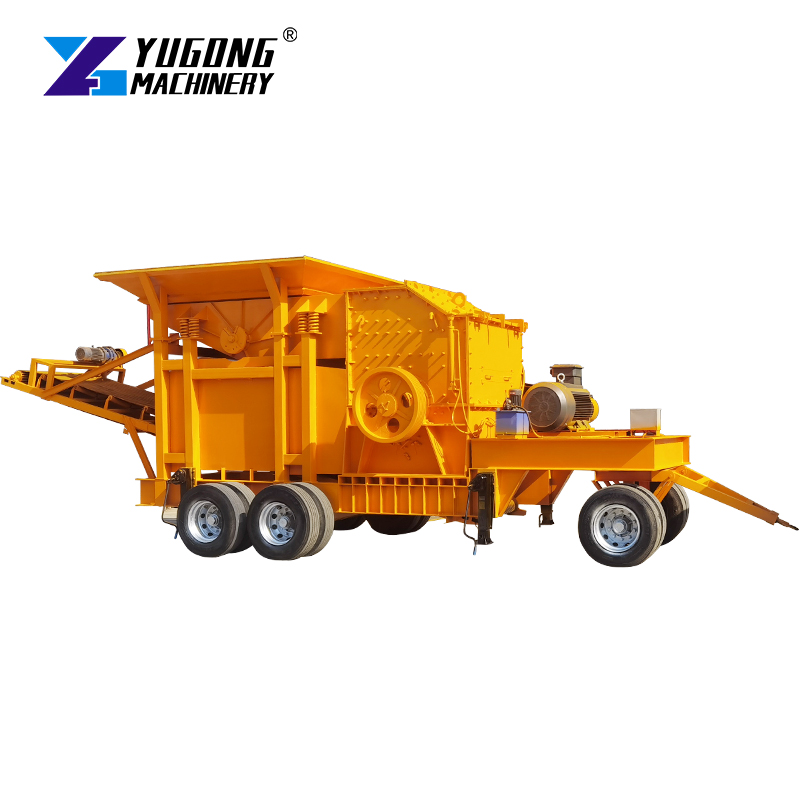 YG Discount Track Mobile Stone Crusher | Truck Mounted Crusher Machine at Special Price