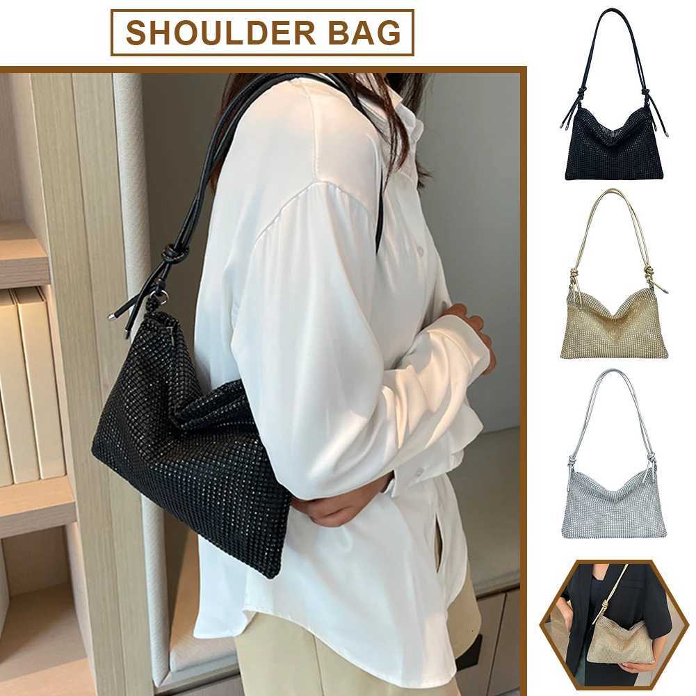 Women Sparkle Satchel Clutch Chic Glitter Sling Bag Elegant Fashion Tote Handbag Versatile Strap Adjustable Formal Dressy PurseT251215