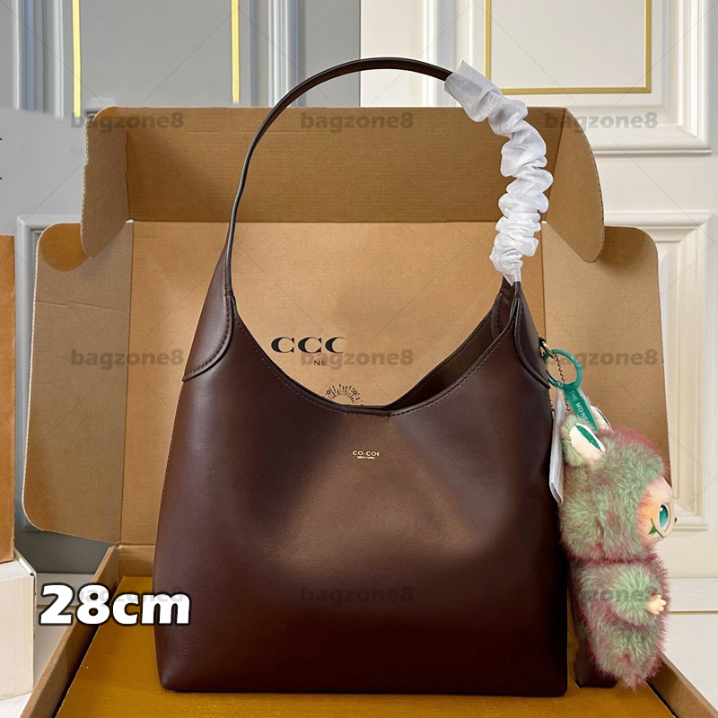 10A Brooklyn 28 23 suede bag designer bag shoulder bag tote bag high-quality single shoulder handbag 39 large capacity style tote bag with bottom letter coacher