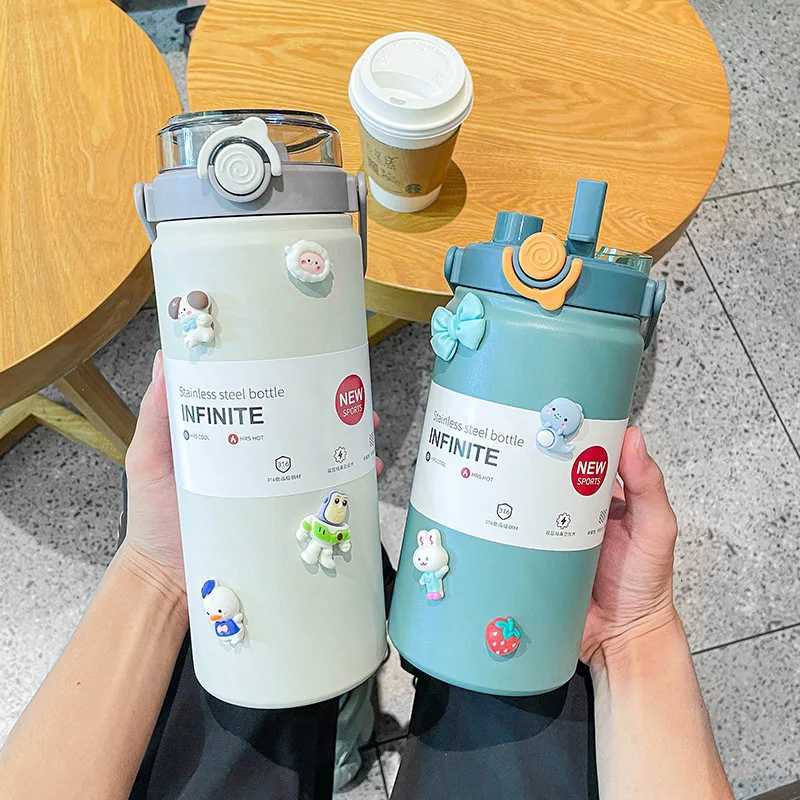 Large-capacity sports outdoor dual-purpose portable gift mug H251215