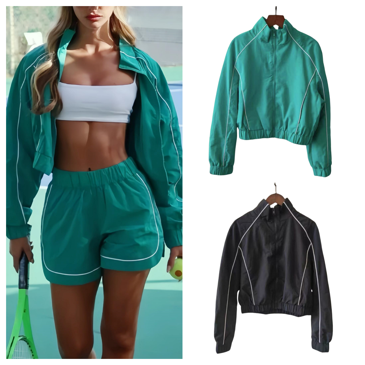 2026 5A Quality Women Yoga Suits Jacket Bra Sports Heart Throb Legging+Shorts White-Striped Fiess Pilates Workout High Alosetism Sets Woman Clothes Christmas gift