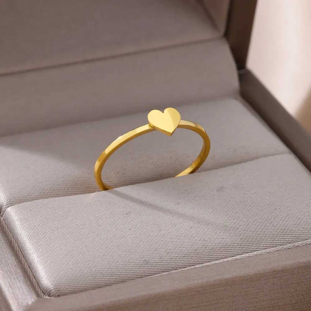 Cute Star Moon Rings For Women Stainless Steel Open Adjustable Gold Color Wedding Engaement Ring Jewelry Gift For Her bague M251215