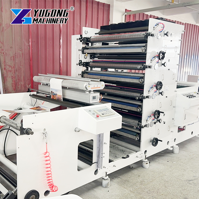 Professional Label Flexo Printer | Superior Quality Output for Paper and Plastic Films