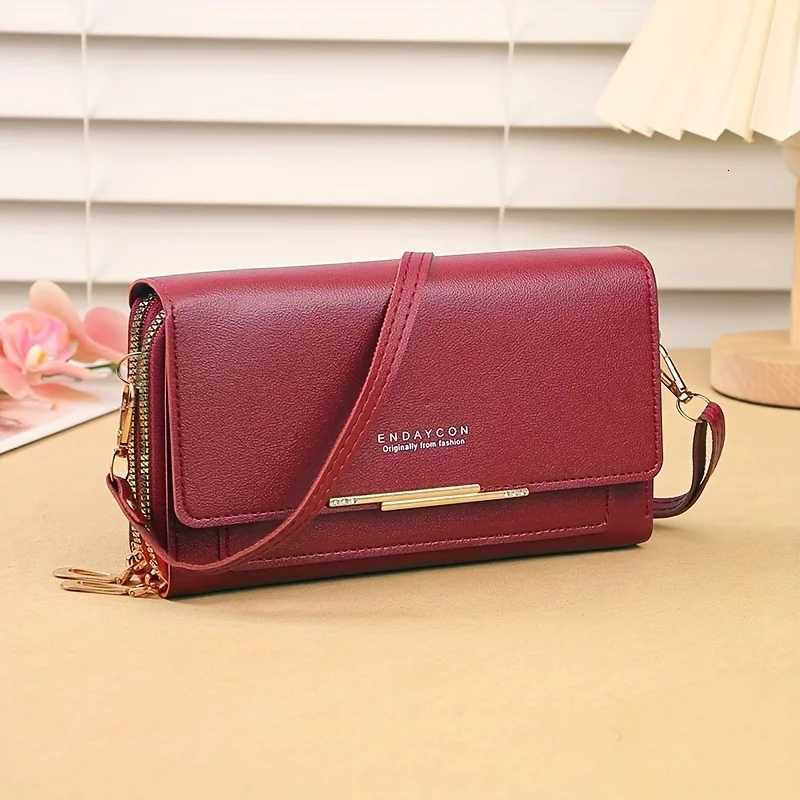 Fashionable womens wallets shoulder bags crossbody bags medium to long hand-held bags and coin purse bags for womenT251215