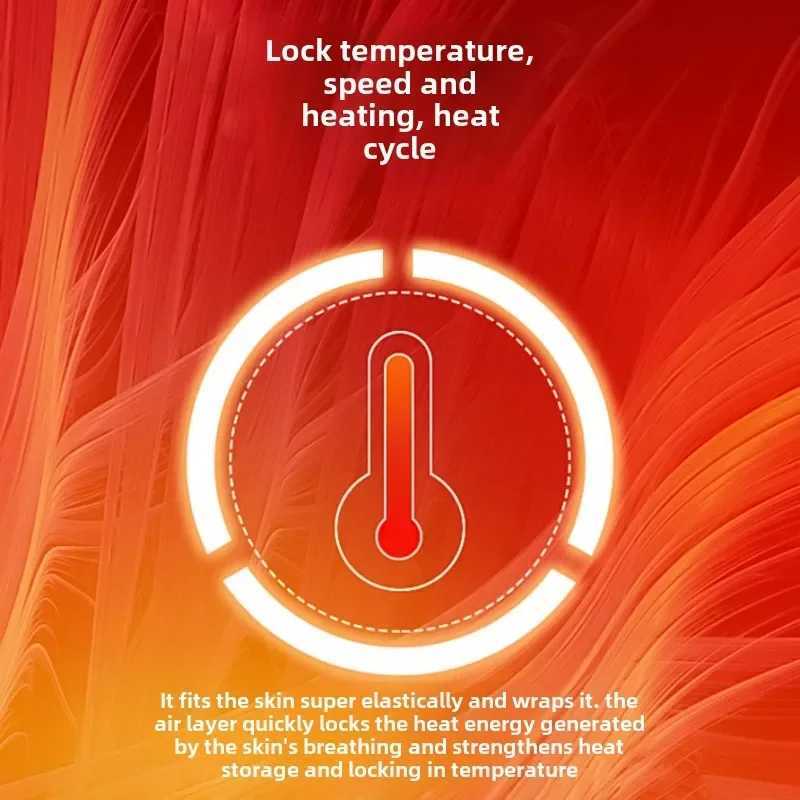 2024 Winter Base Layer Suit for Men 1PC Ultra-Thin Thermal Underwear Set Keep Mens Skin Warm and Comfortable G251215