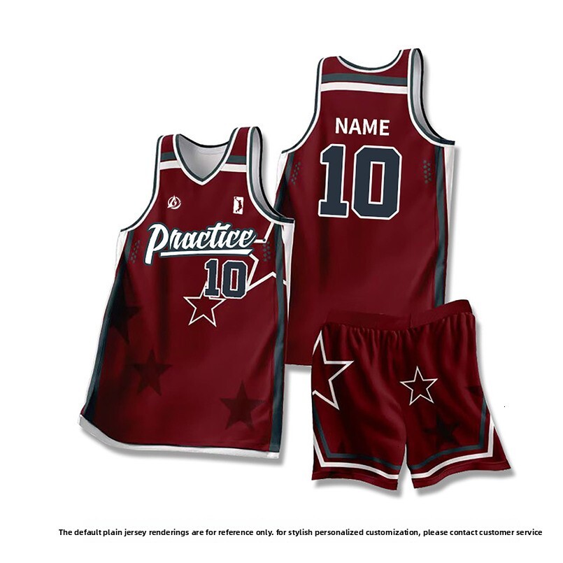 3D Digital Printed Basketball Set POD Team Sports Training Competition Uniform for Men, Women, and Children American Style Jersey