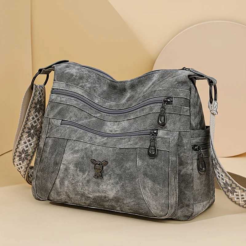 Vintage 1950s Womens PU Shoulder Bag Bohemian Style with Adjustable Strap Perfect for Casual Dressy Outfits Shop NowT251215