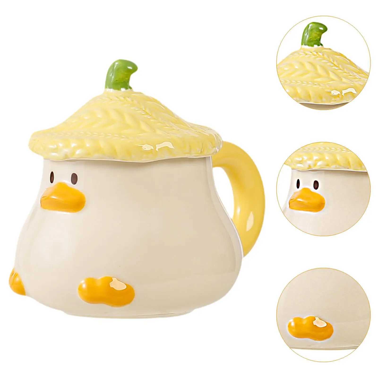 Ceramic Coffee g Breakfast Cup Large Capacity Creative Wen Cute Household H251215