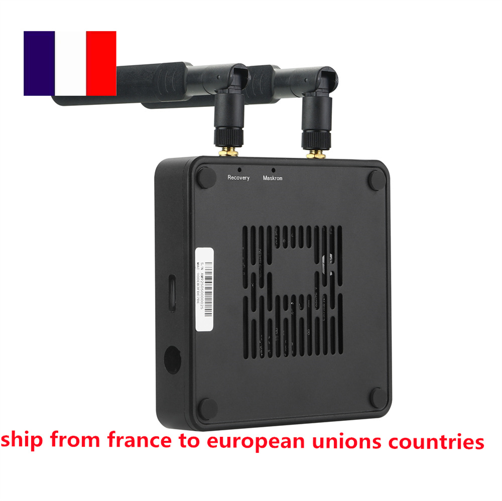 Original Ugoos AM9 Smart TV Box Android 14 Amlogic S905x5 4GB 64GB WiFi BT5.2 1000M AV1 AI-SR Support Android Set Top Box