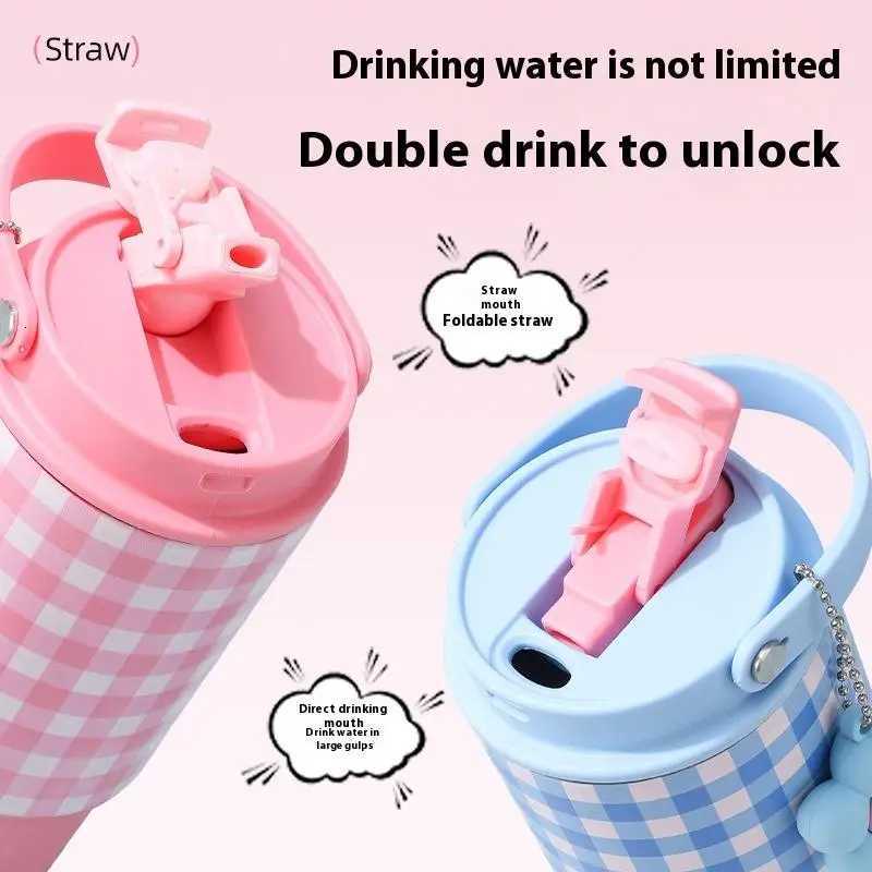 316 Stainless Steel Car Travel Mug Thermos Cup For Hot And Cold Dual Use Portable Tumbler With Handle Leakproof Design Daily H251215