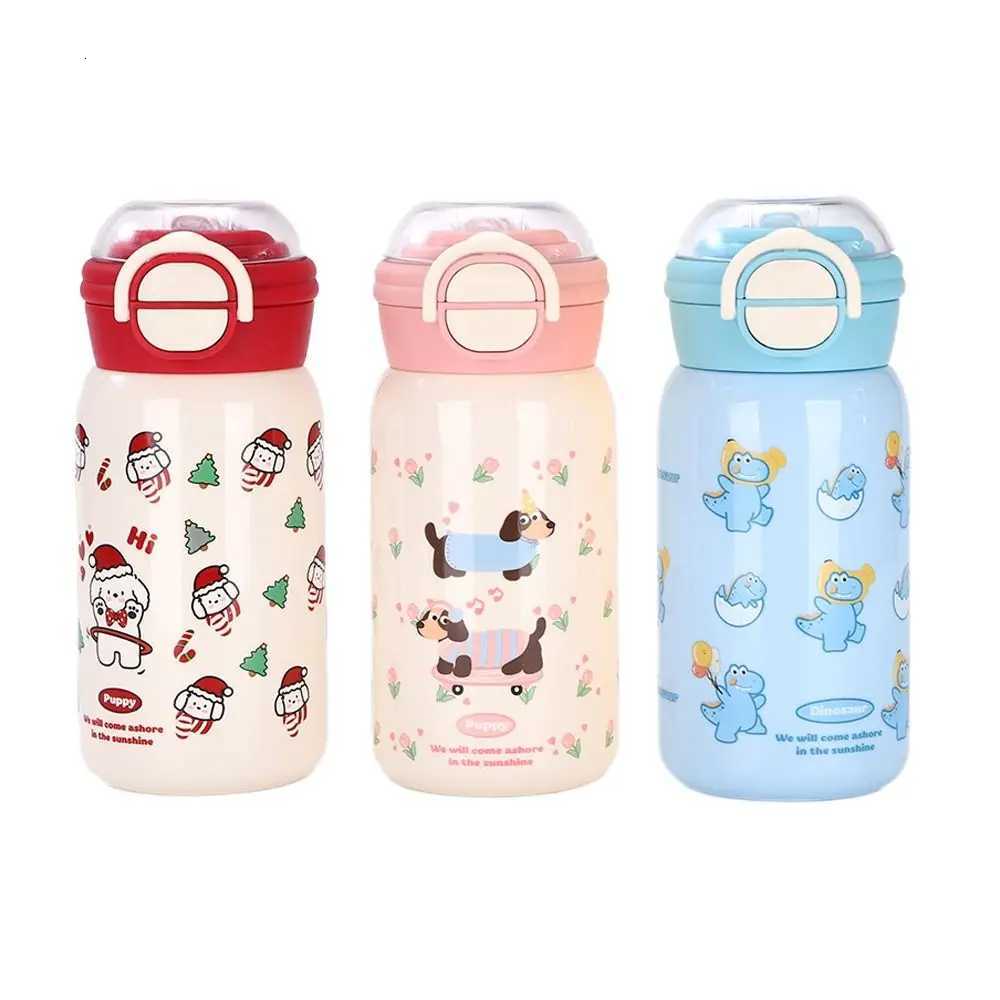 Cute 300ML Vacuum Cup Insulation Or Cooling High-Capacity Thermal Water Bottle Thermal Mug for Boys and Girls H251215