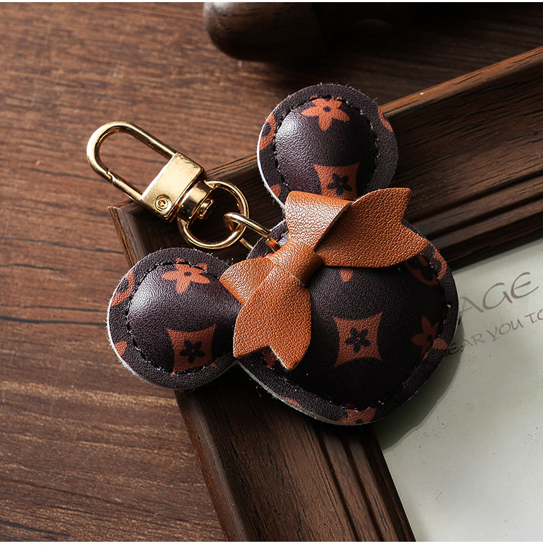 Handmade Cartoon designer Keychain for Car Cute Minimalist Bag Charm Gift for Women