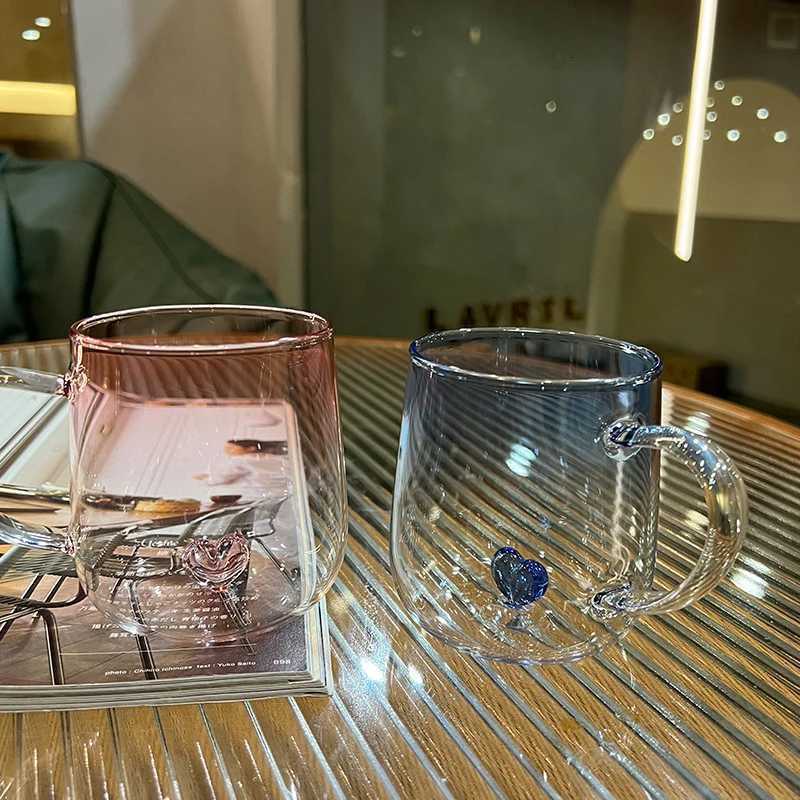 Creative Love Cups Gradient Erotic Couple Warm Cup Milk Ju Coffee Cup Water Cup Coffee gs Drinking es Gift H251215