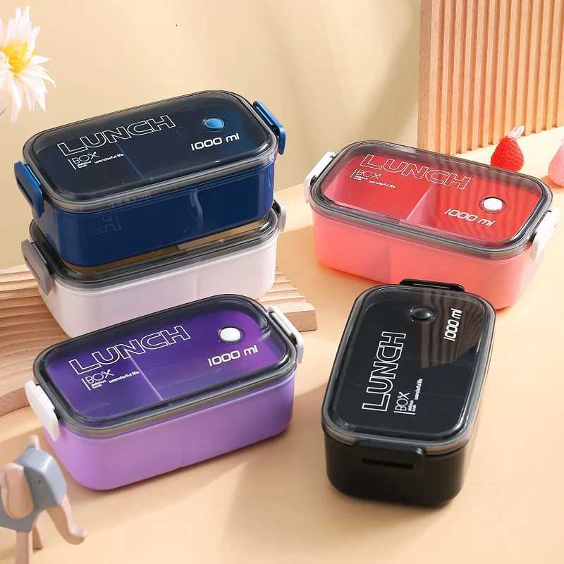 Lunch box preservation box microwave heat-resistant plastic food fruit storage and sealing box H251213