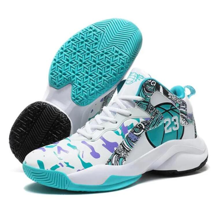 2026 Boy and teenager Basketball shoes sports sound sneakers student sports training shoes boy trendy shoes Z 12.6-1